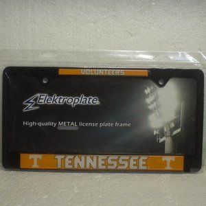 University of Tennessee Volunteers Black License Plate Frame